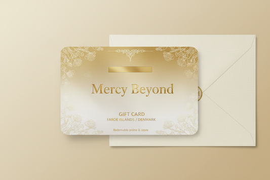 Gavekort til Mercy Beyond shoppen
